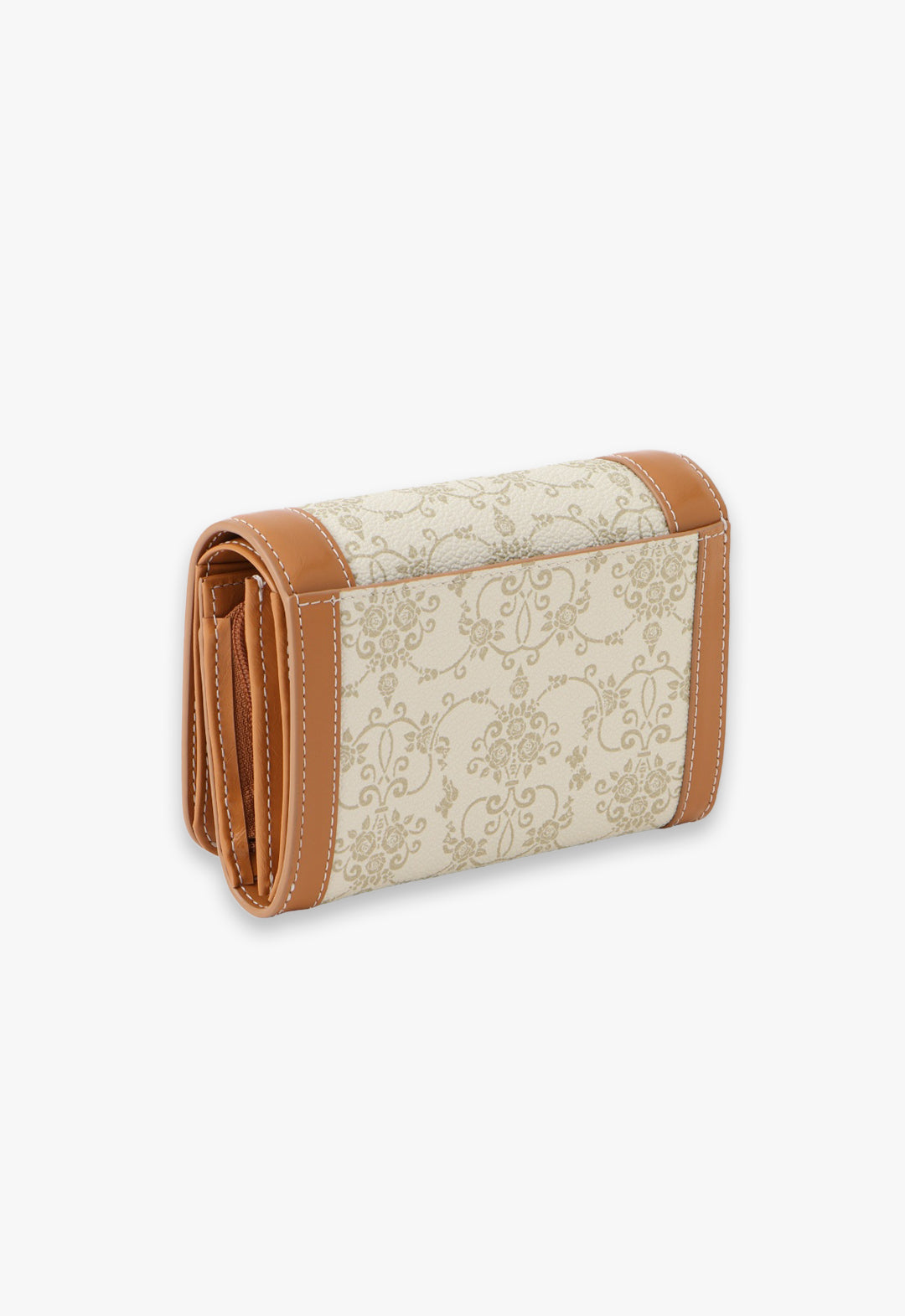 Libre L-shaped zippered bi-fold wallet