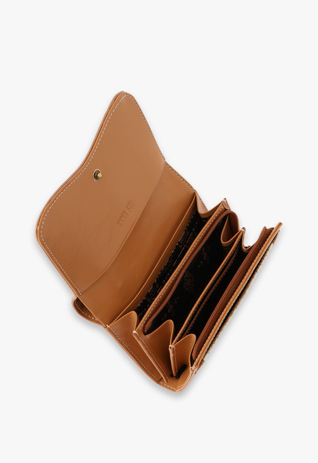 Libre L-shaped zippered bi-fold wallet