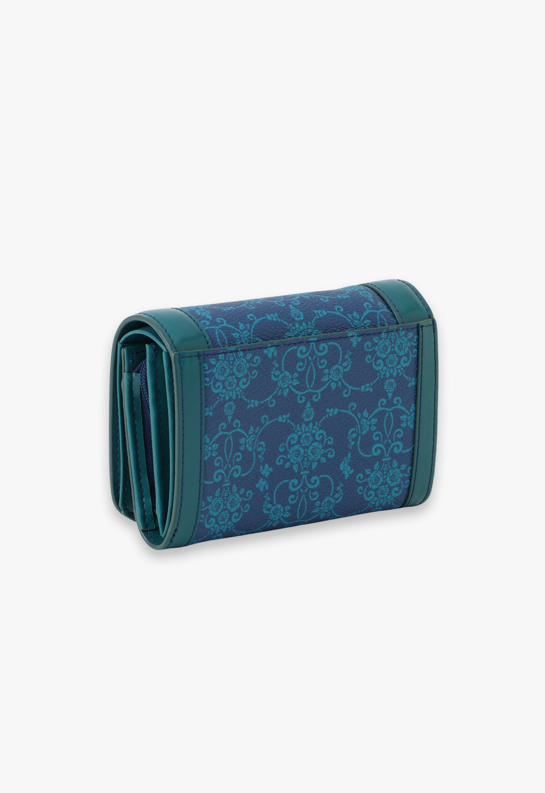Libre L-shaped zippered bi-fold wallet