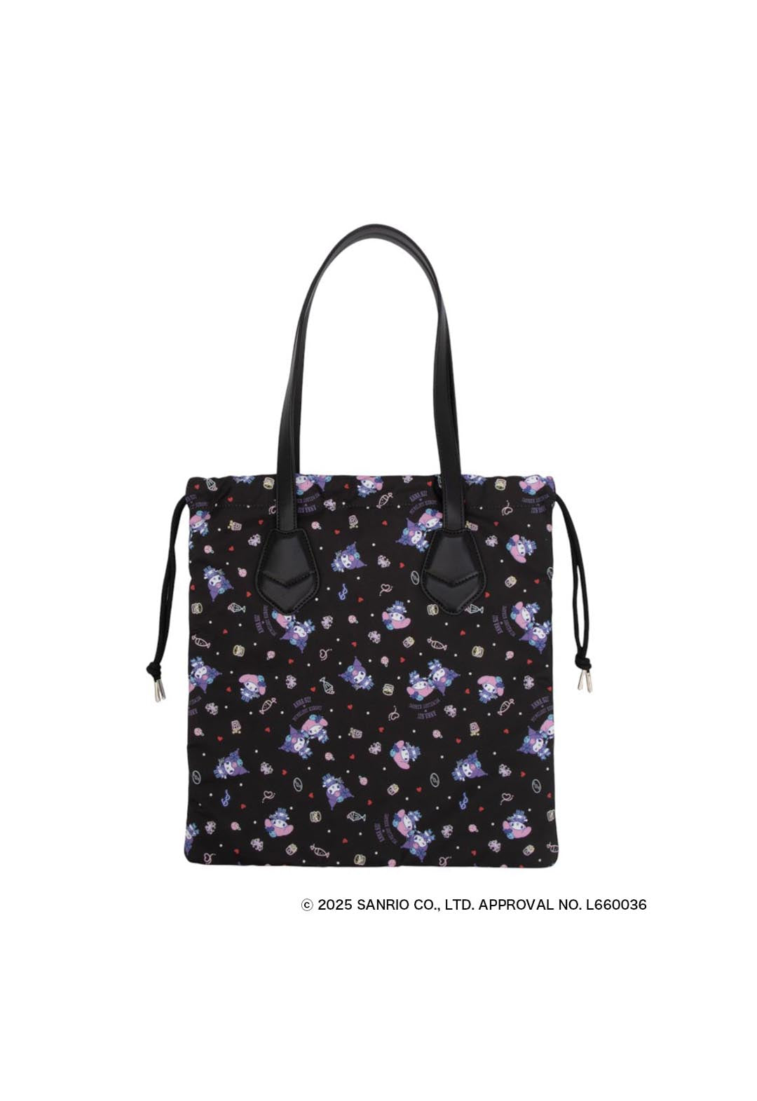 ANNA SUI × MY MELODY & KUROMI tote bag