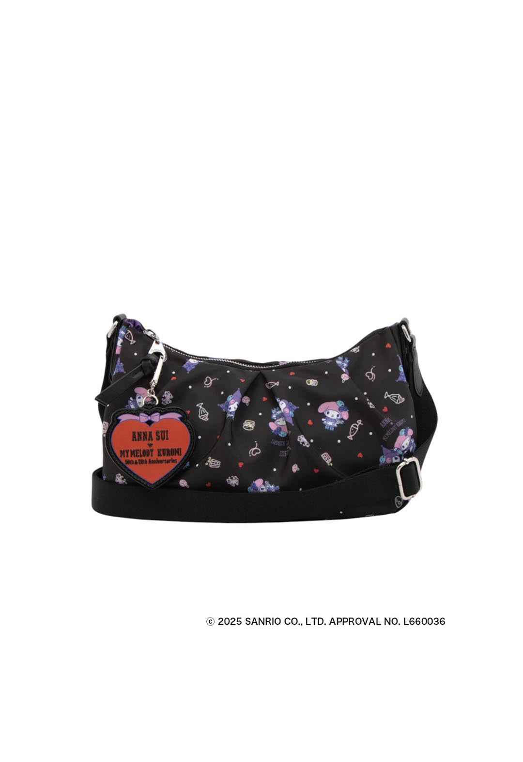 ANNA SUI × MY MELODY & KUROMI ショルダーバッグ