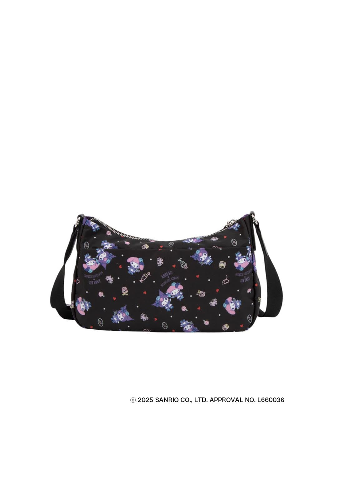 ANNA SUI × MY MELODY & KUROMI shoulder bag