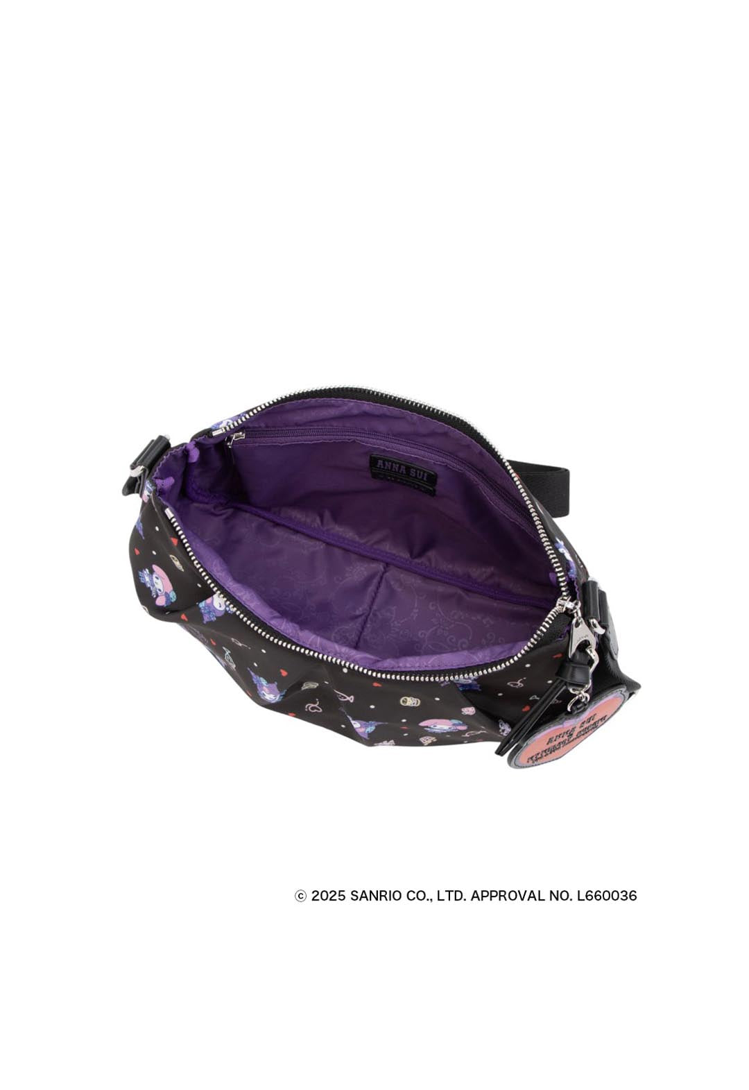 ANNA SUI × MY MELODY & KUROMI shoulder bag
