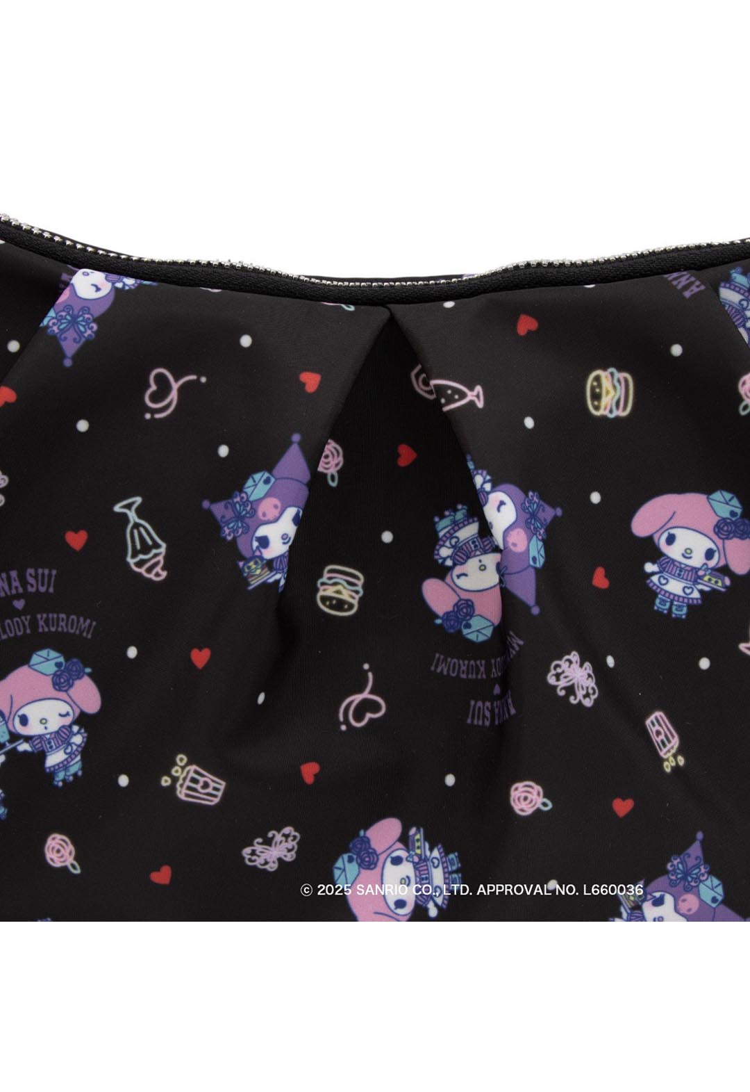 ANNA SUI × MY MELODY & KUROMI shoulder bag