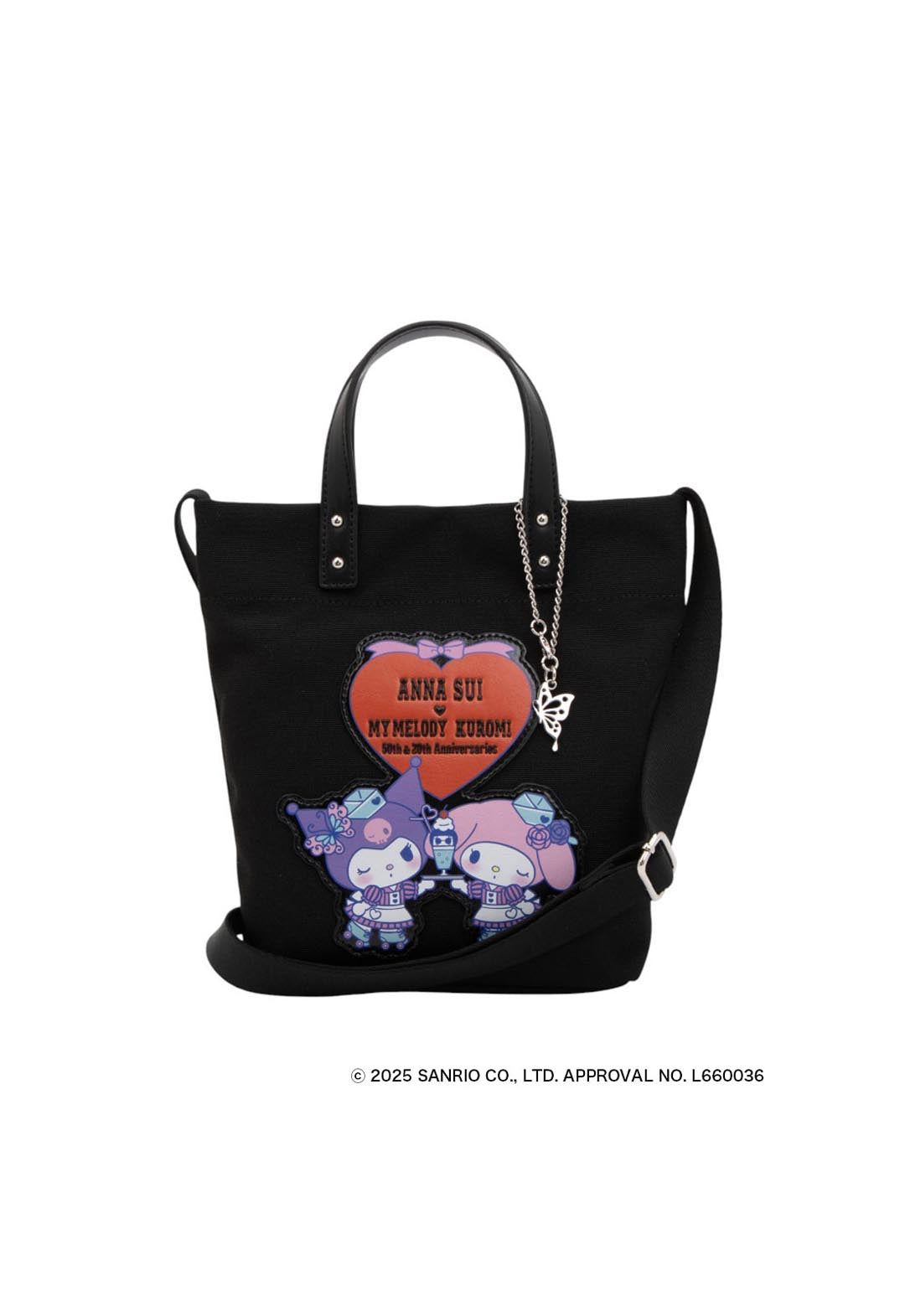 ANNA SUI × MY MELODY & KUROMI ミニショルダー
