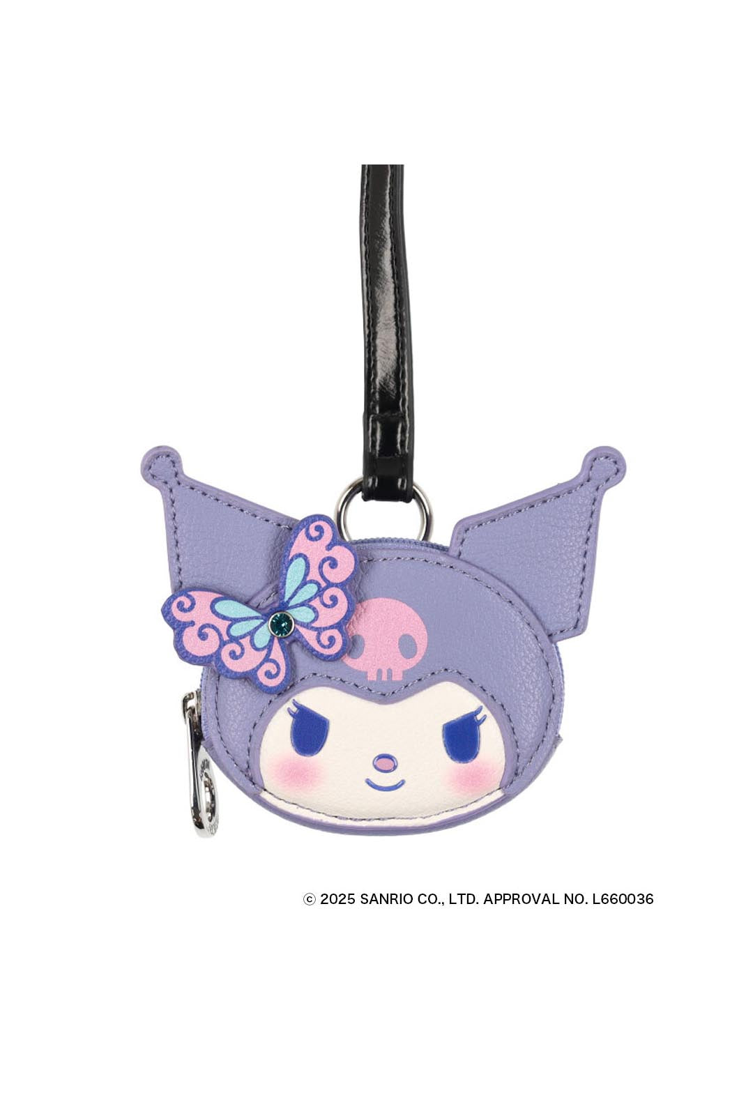 ANNA SUI × MY MELODY & KUROMIチャーム（パープル）