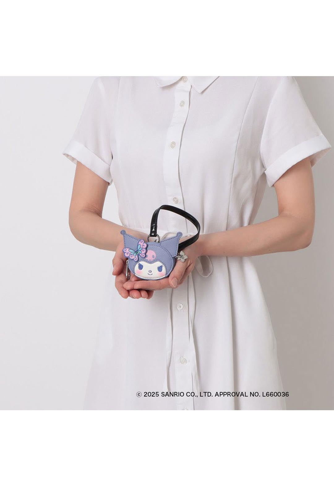 ANNA SUI × MY MELODY & KUROMIチャーム（パープル）
