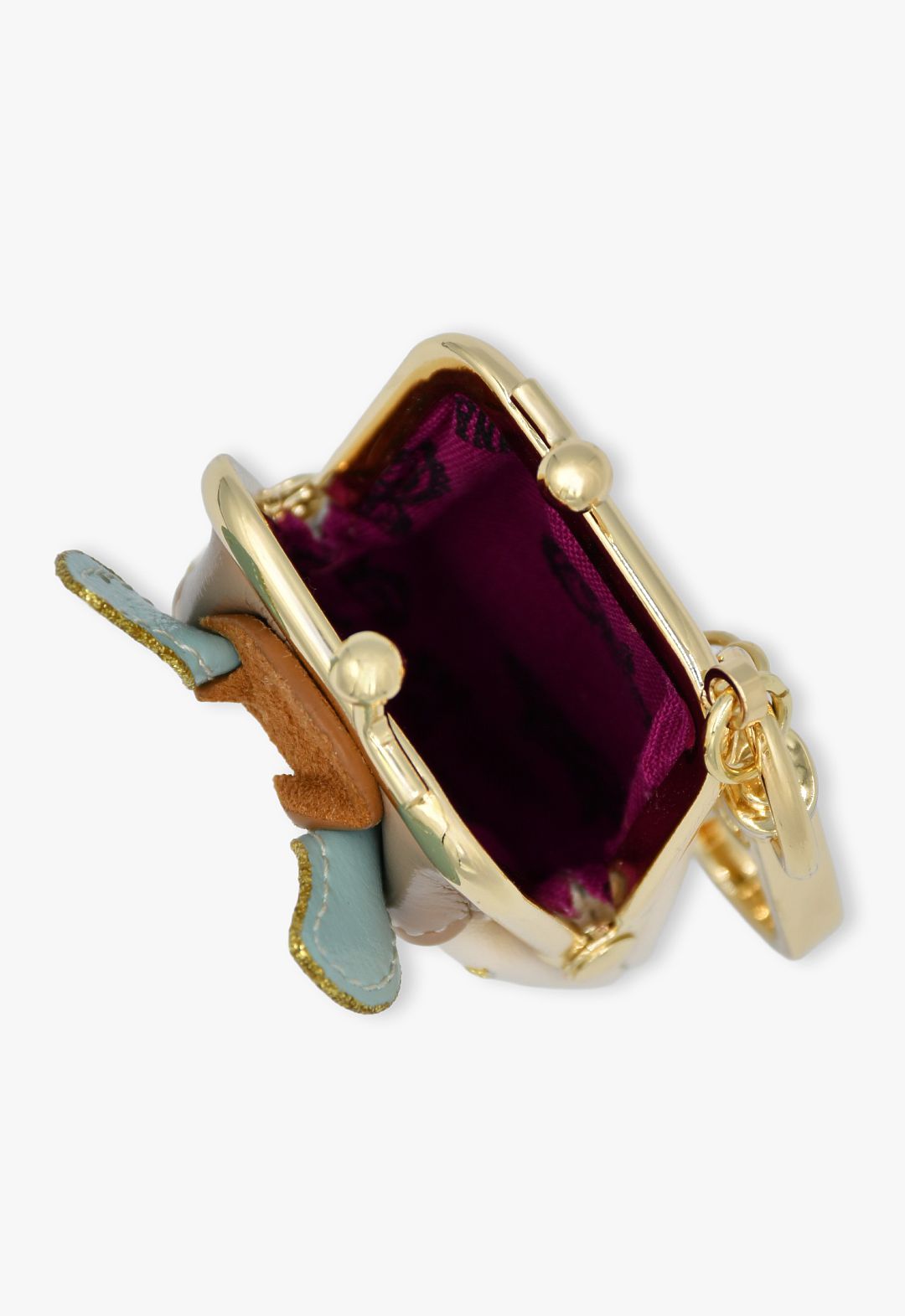 バタフライポニー ミニ口金チャーム