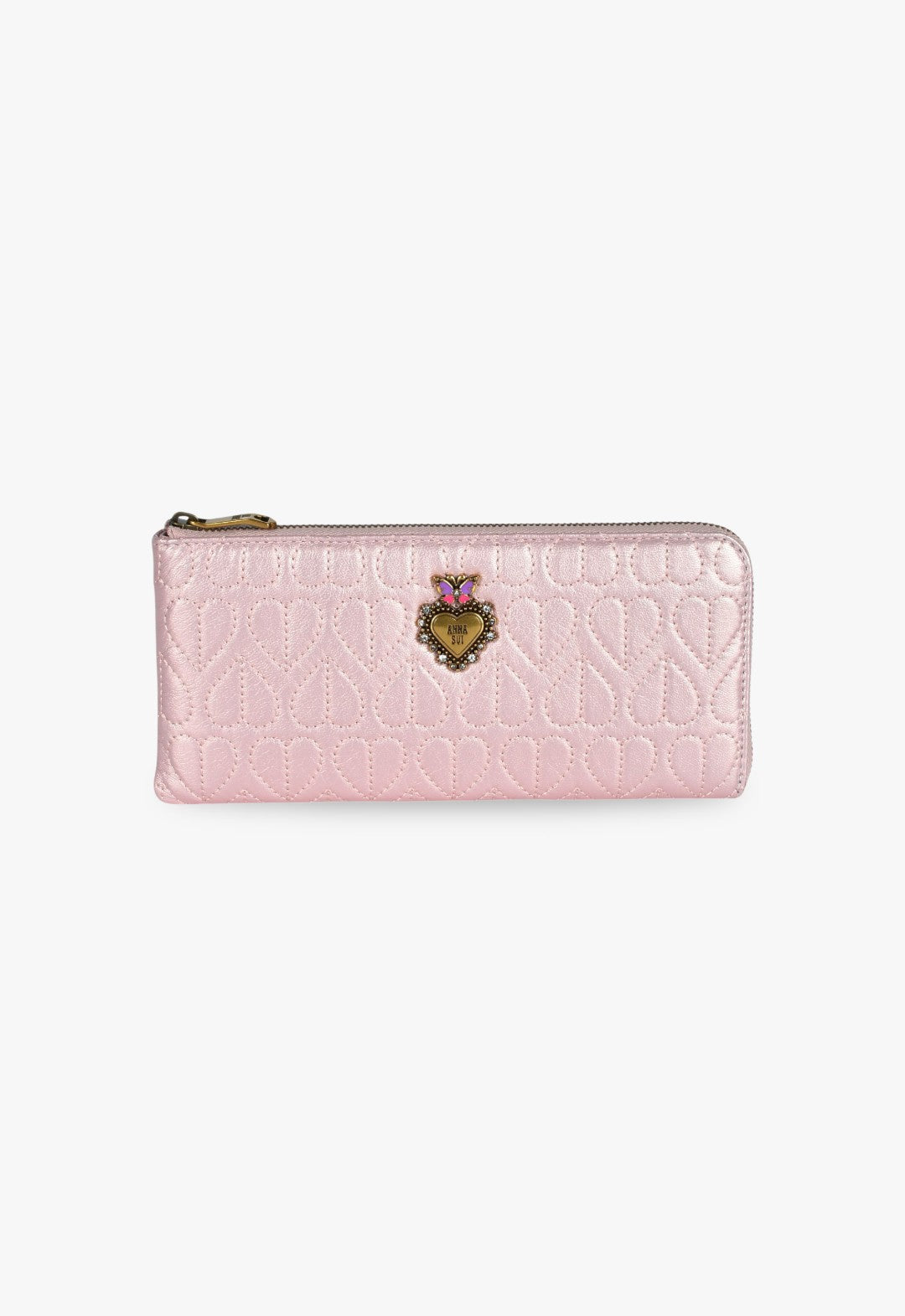 アナ スイ（ANNA SUI）ドリーミー Lファスナー長財布 | バタフライ ギフト