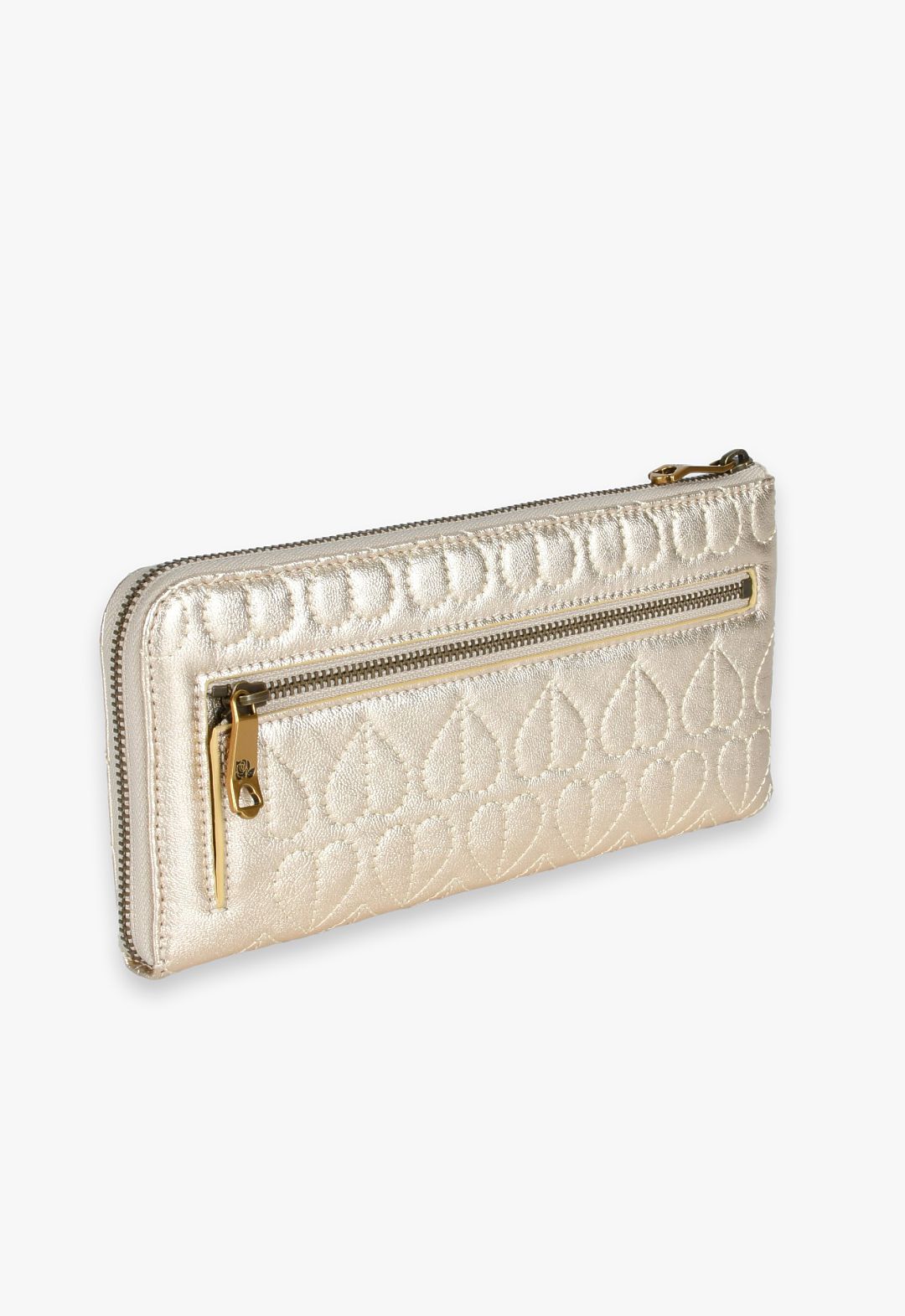 みん♡!! 1月8日迄お取り置き品。ANNA SUI 牛革長財布。 アナスイ ANNA SUI マチルダ 薄マチ長財布 （クロ） -人気ブランドの