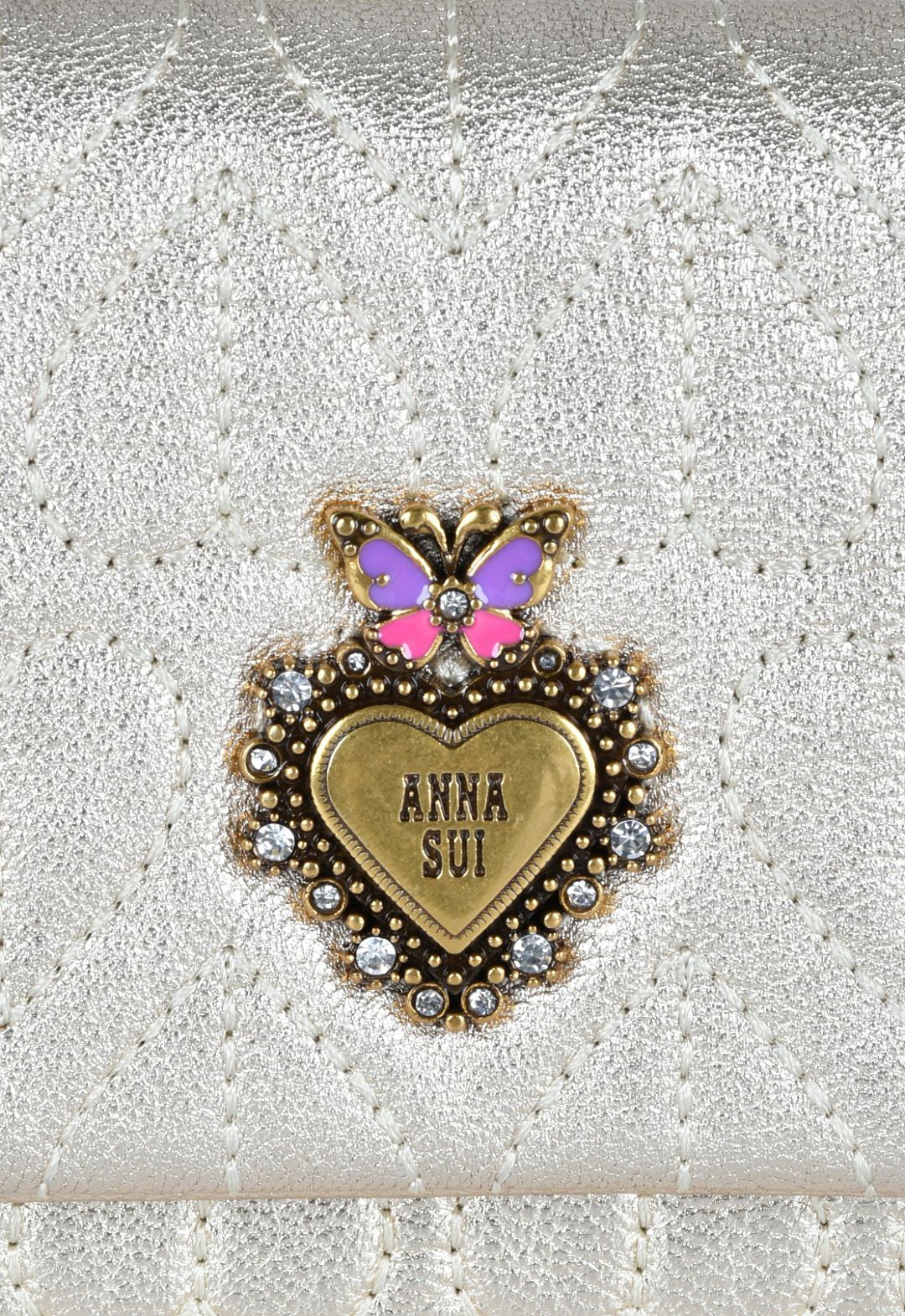 アナ スイ（ANNA SUI）ドリーミー 口金二つ折り財布 | バタフライ ギフト