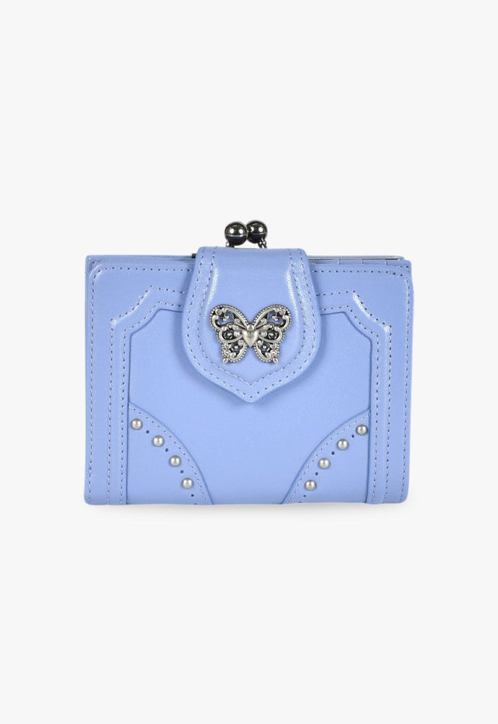 Nasha 搭扣双折钱包