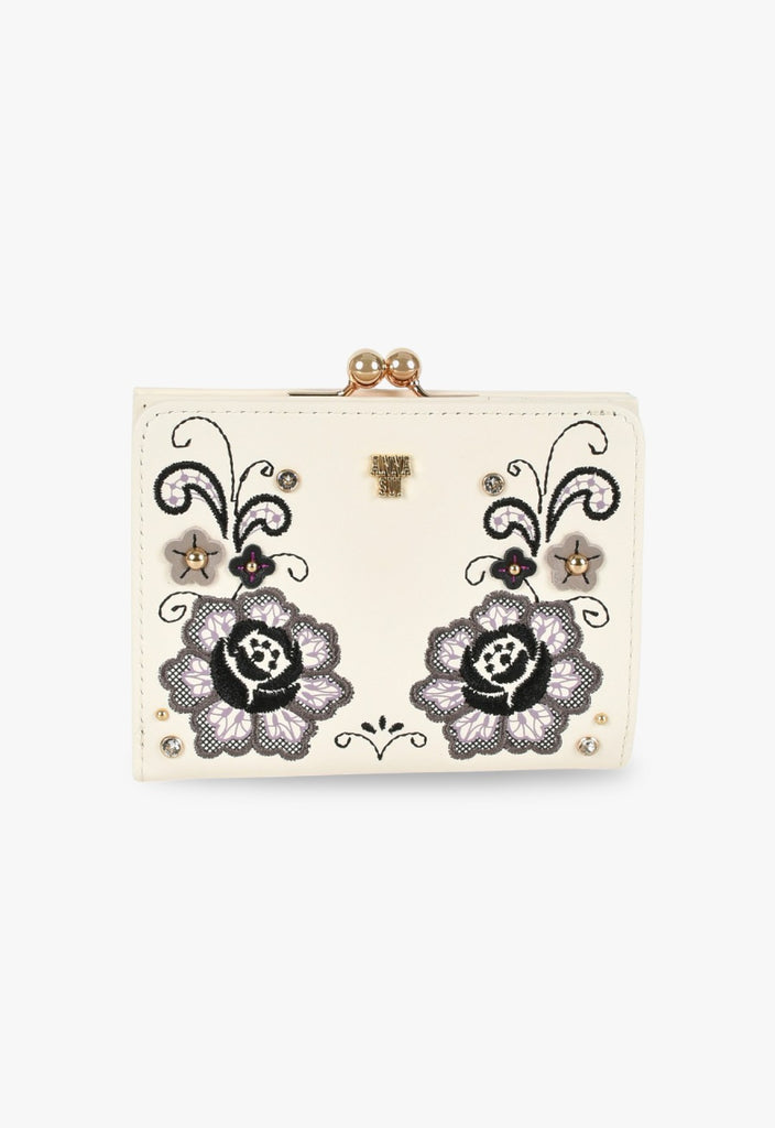 ララ 口金二つ折り財布