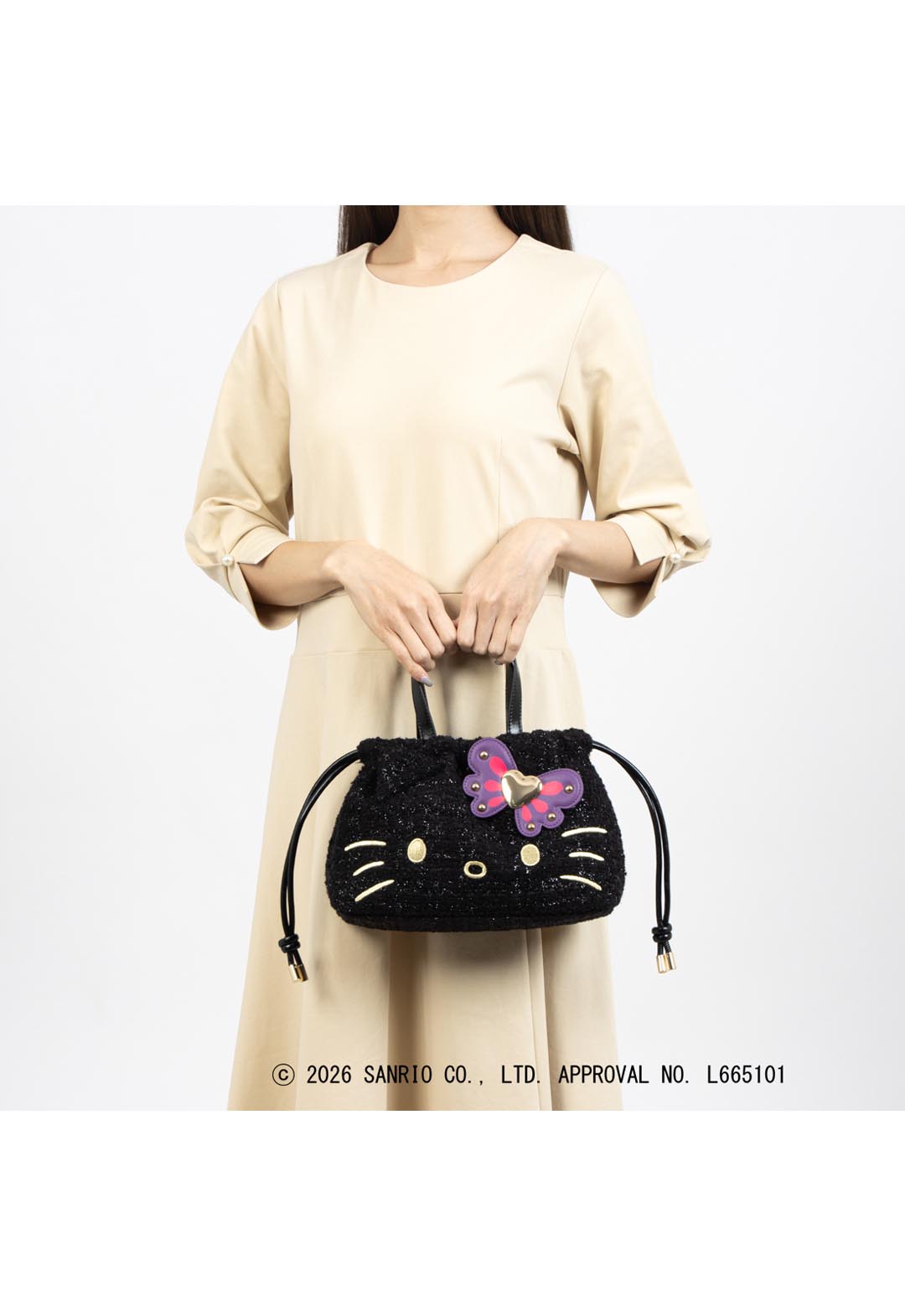 HELLO KITTY 巾着手提げ