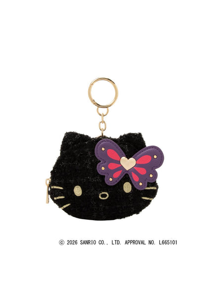 ANNA SUI×HELLO KITTY　コラボ　キーホルダー　ストラップ アナスイ ANNA SUI ANNA SUI×HELLO KITTY スマホストラップ （クロ