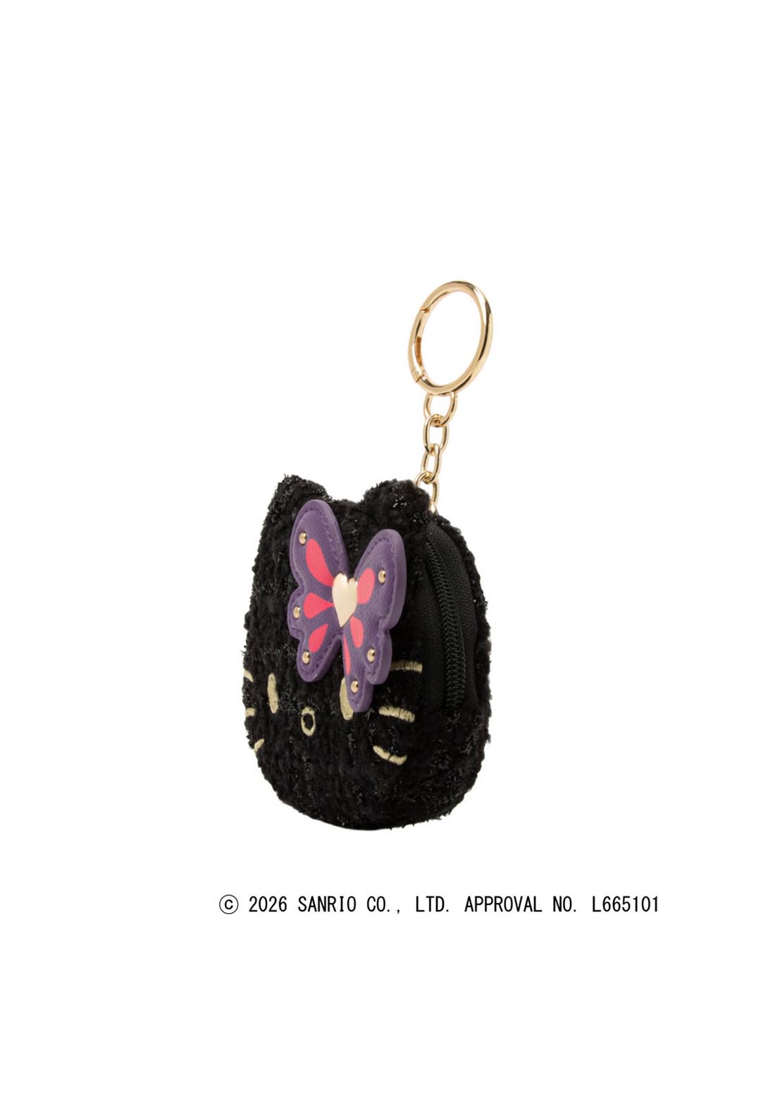 アナ スイ（ANNA SUI） HELLO KITTY 顔型ポーチチャーム | ハロー