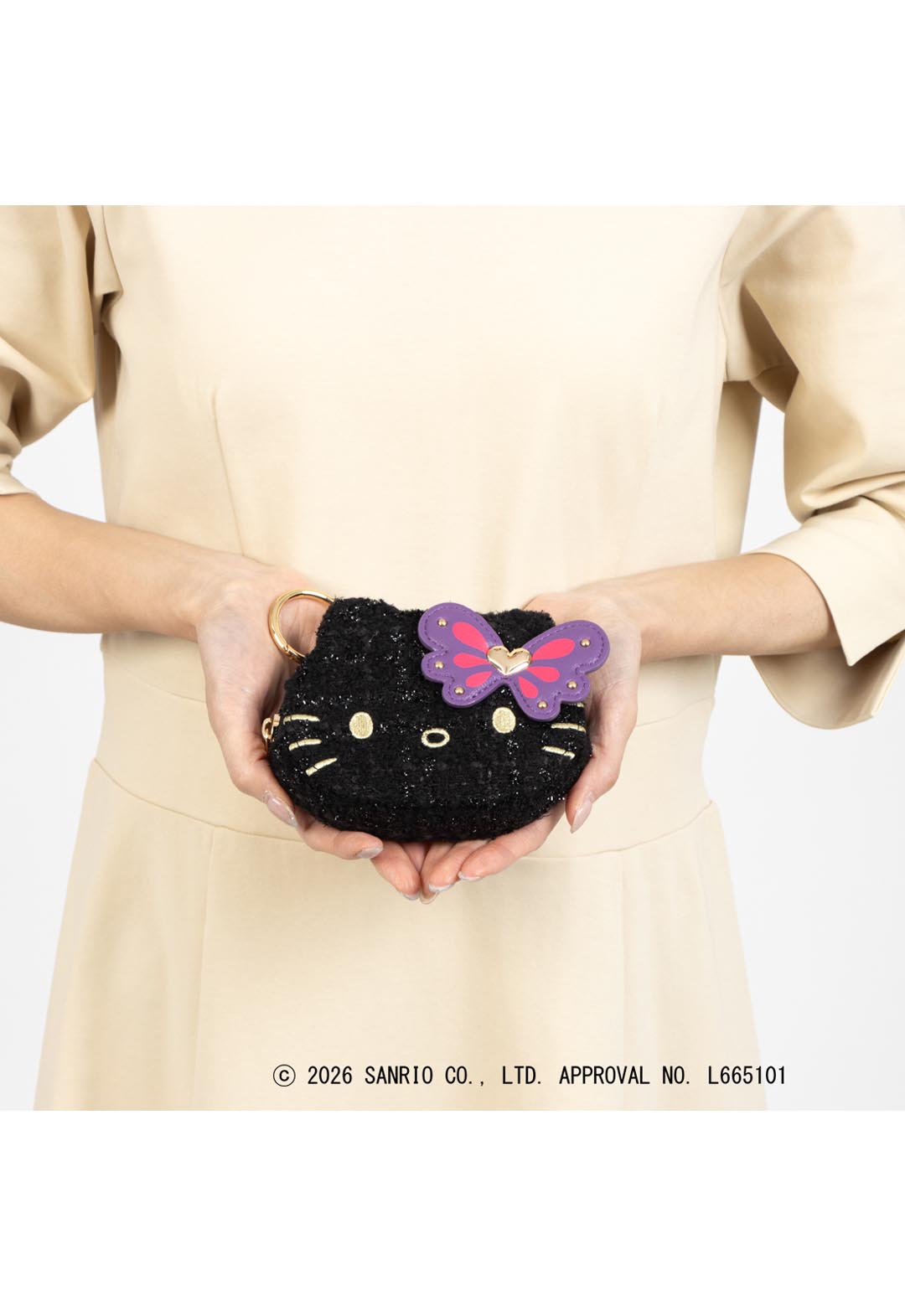 HELLO KITTY 顔型ポーチチャーム