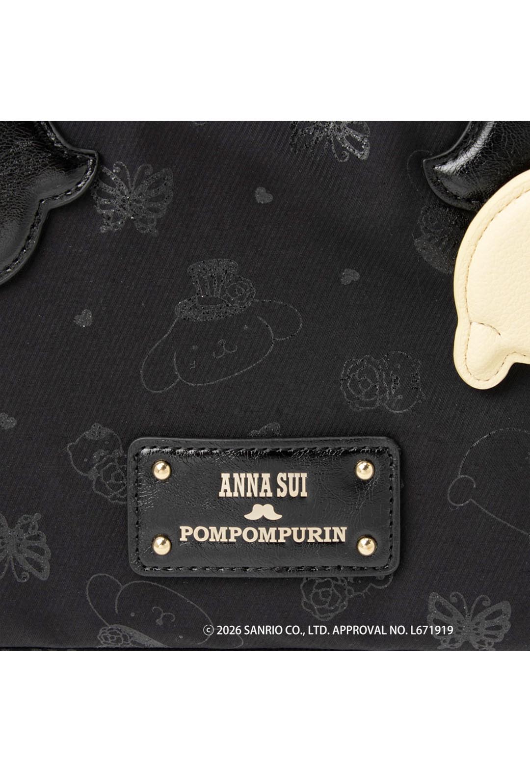 ANNA SUI x POMPOMPURIN 抽繩手提袋