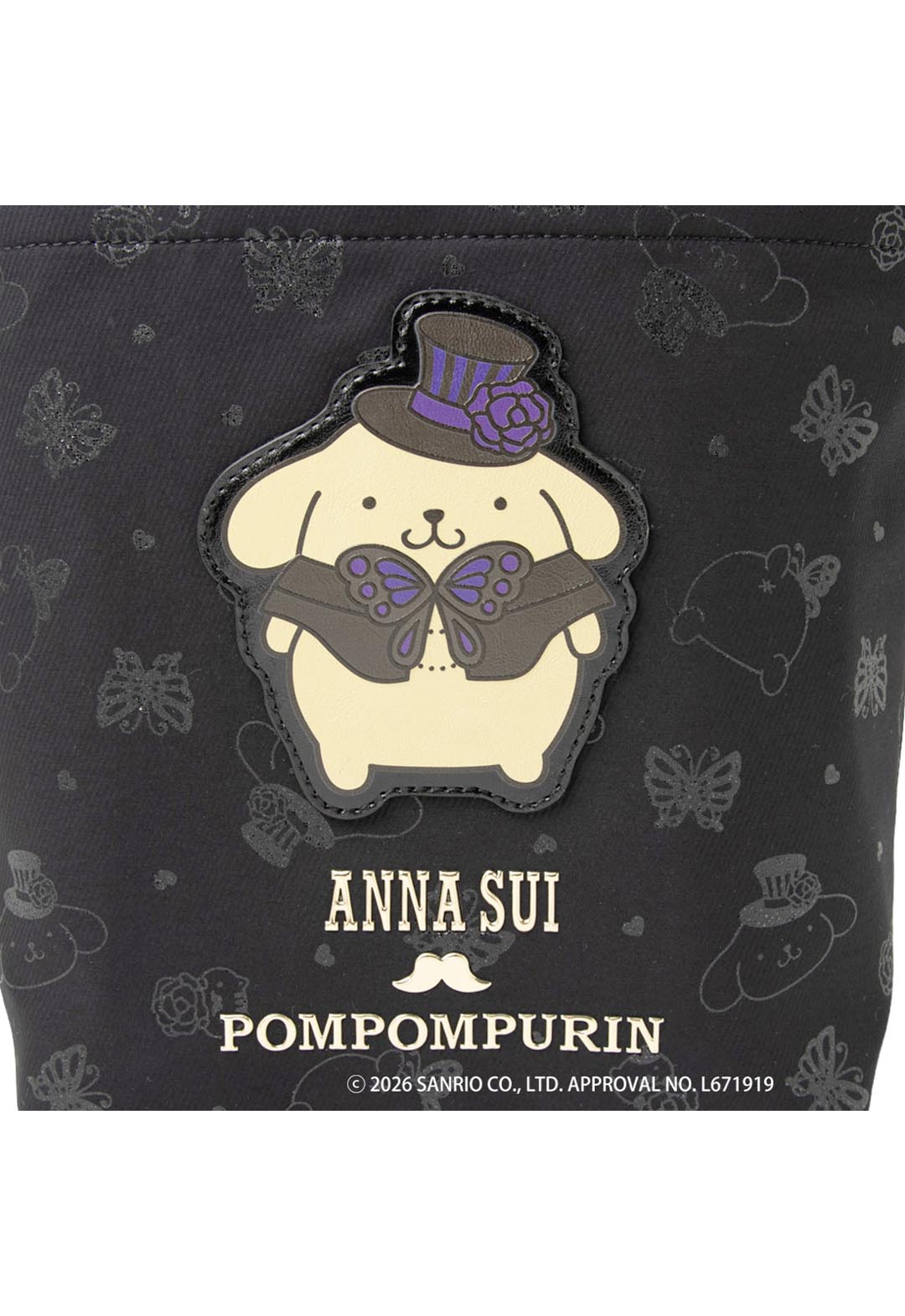ANNA SUI x POMPOMPURIN 迷你肩背包