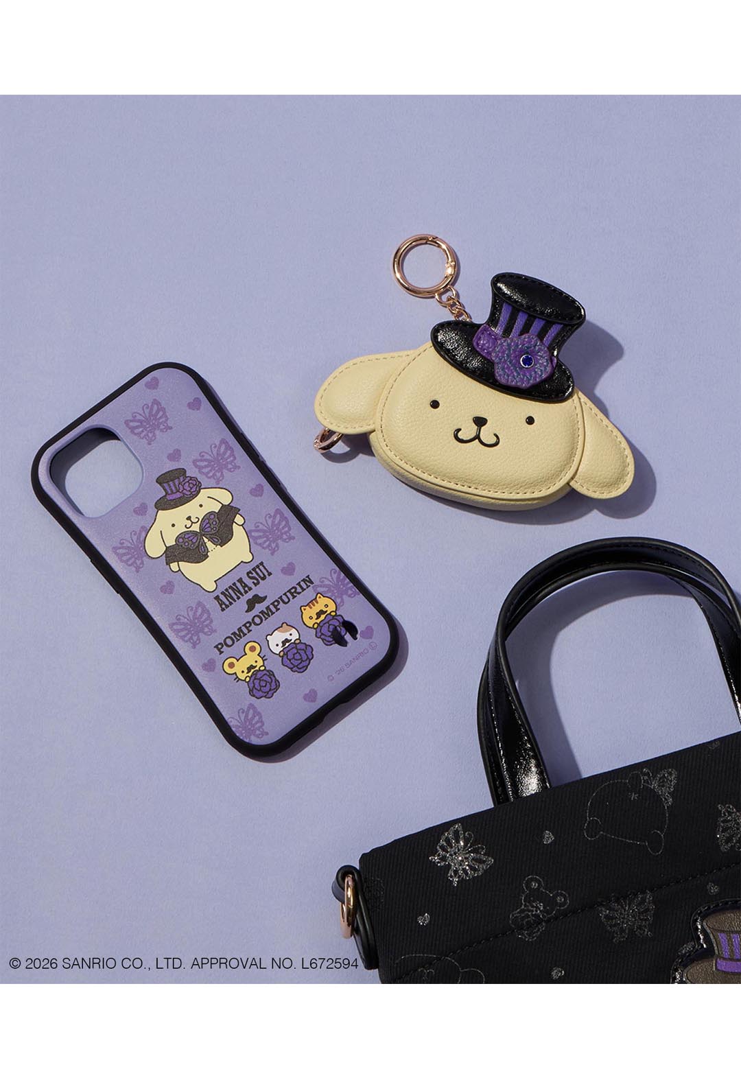 ANNA SUI × 布丁狗狗 iPhone 手機殼（相容於 15/14/13 型號）