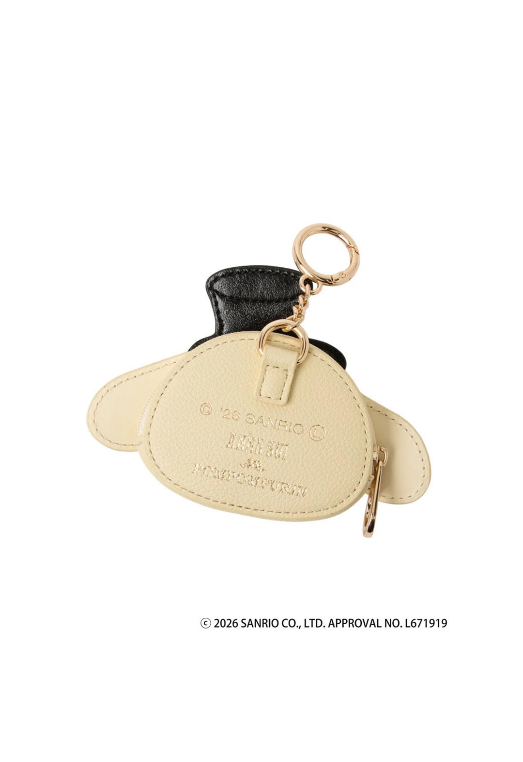 ANNA SUI × POMPOMPURIN 臉型收納袋掛件