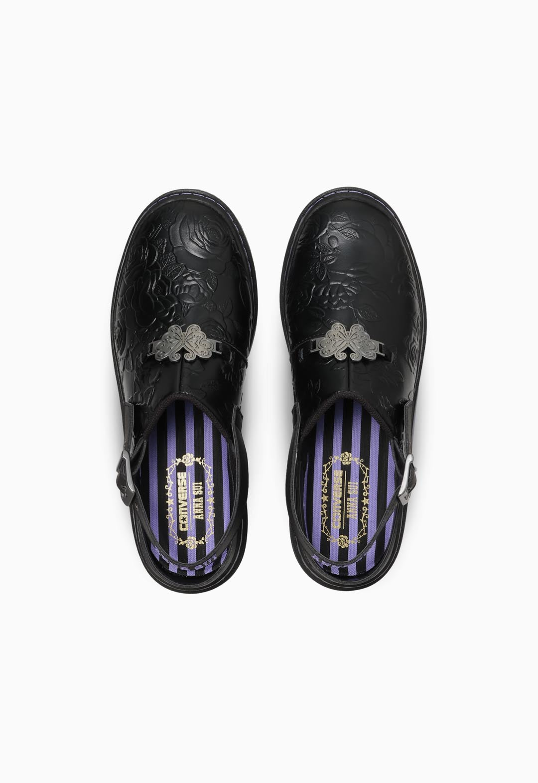 武器 PLTS CLG OX / ANNA SUI 黑色/紫色
