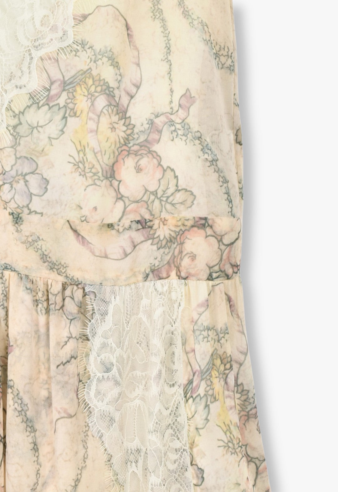 SPIRIT BLOOM CHIFFON DRESS