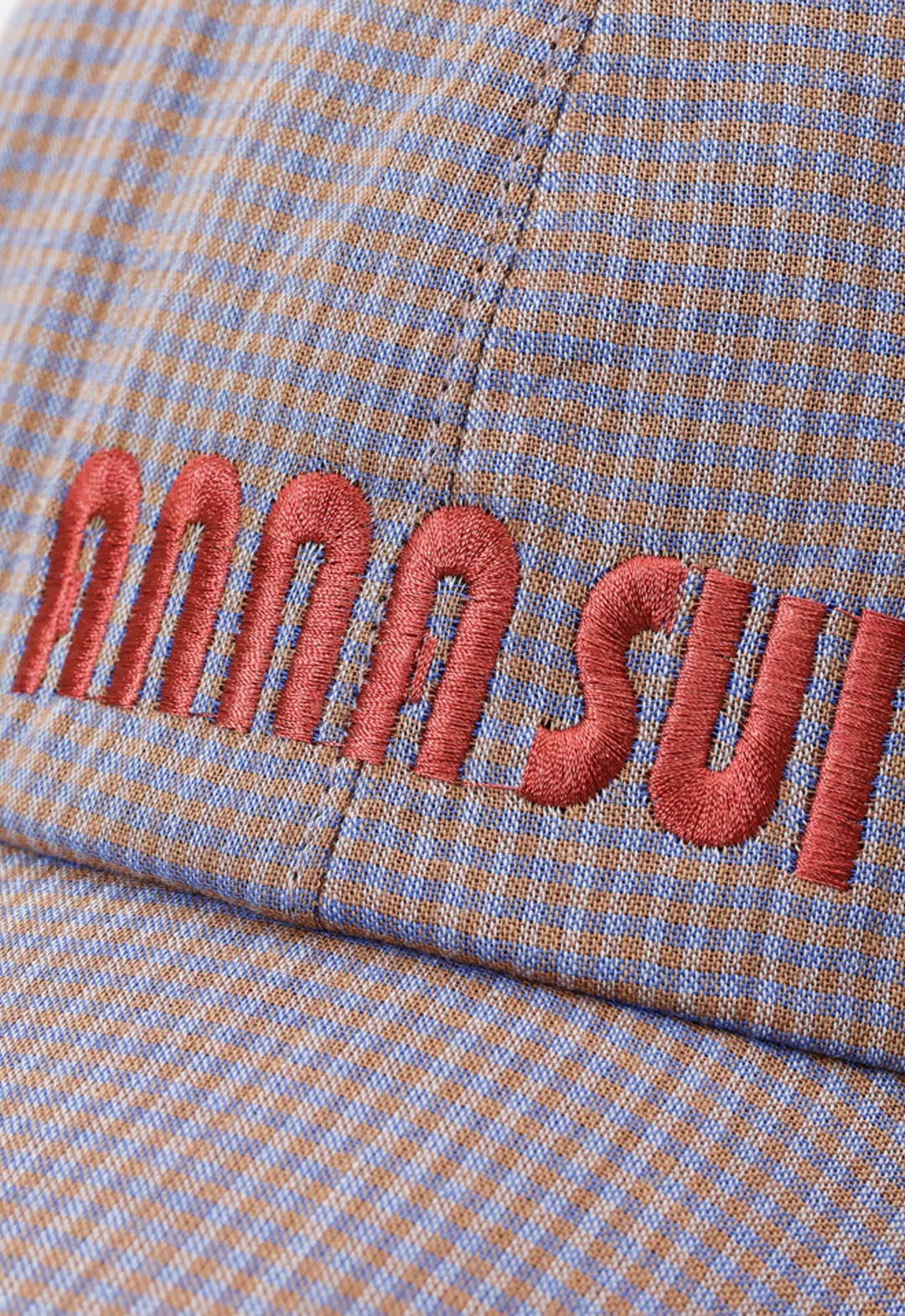 ネコ耳ロゴ刺しゅうキャップ