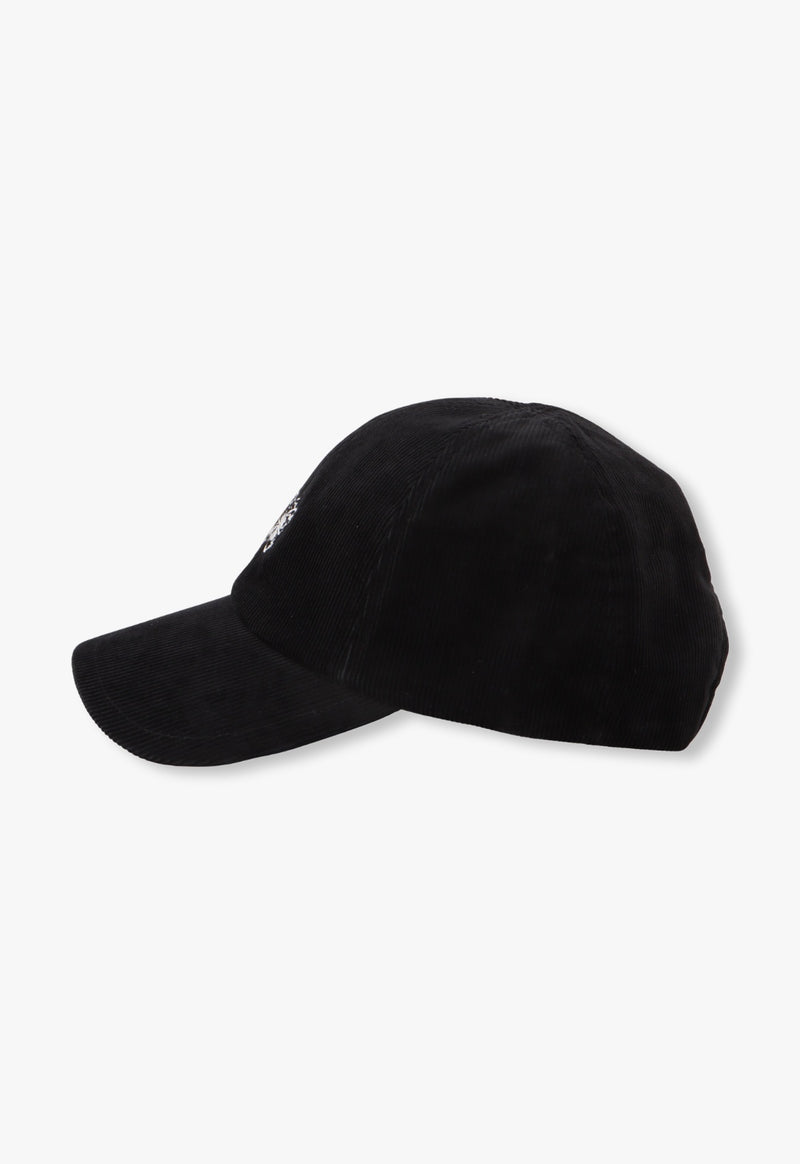 Corduroy Embroidered Cap