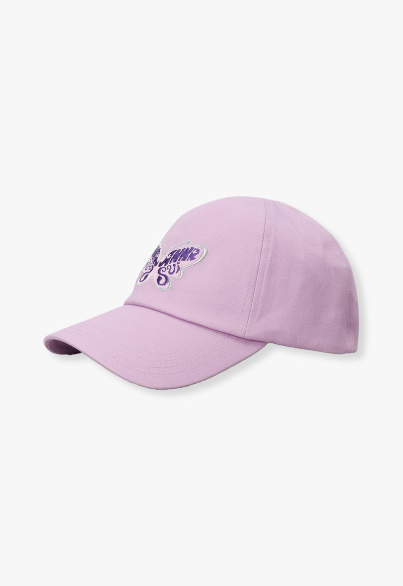 Butterfly Embroidery Cap