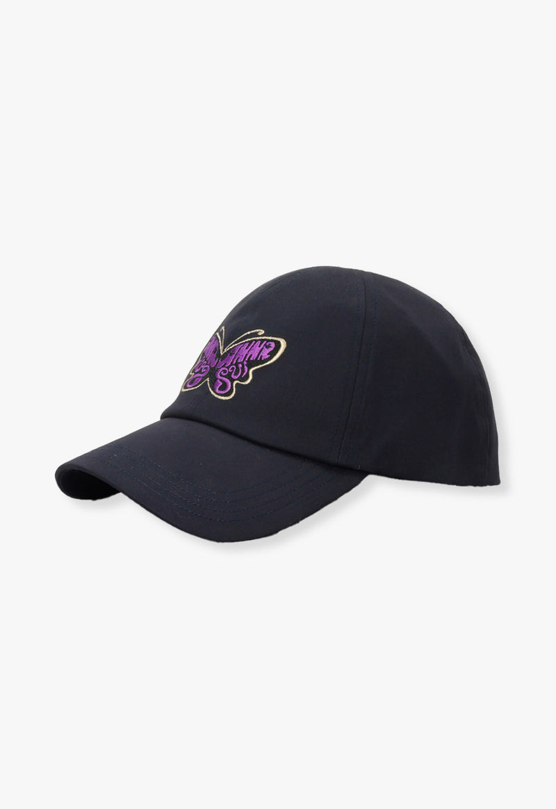 Butterfly Embroidery Cap