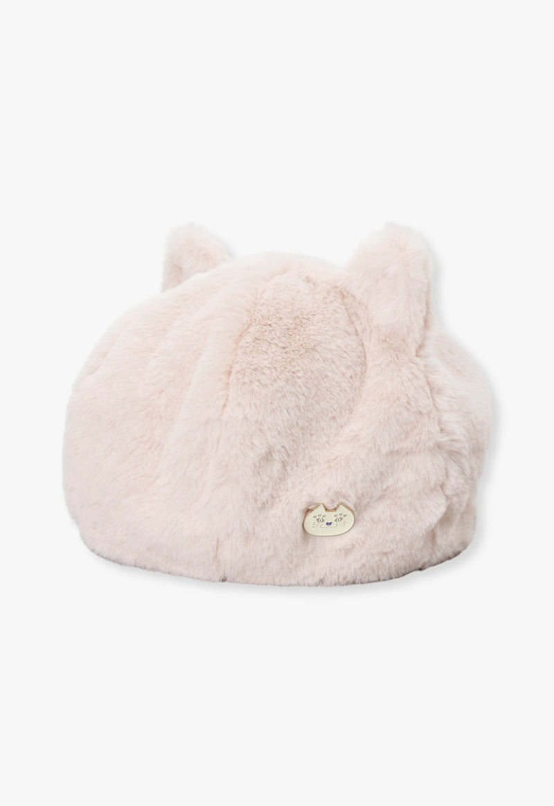 Cat Ears Fake Fur Berets