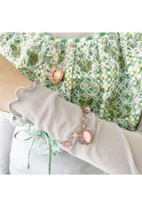 Peach motif bracelet