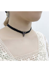 Butterfly Motif Choker