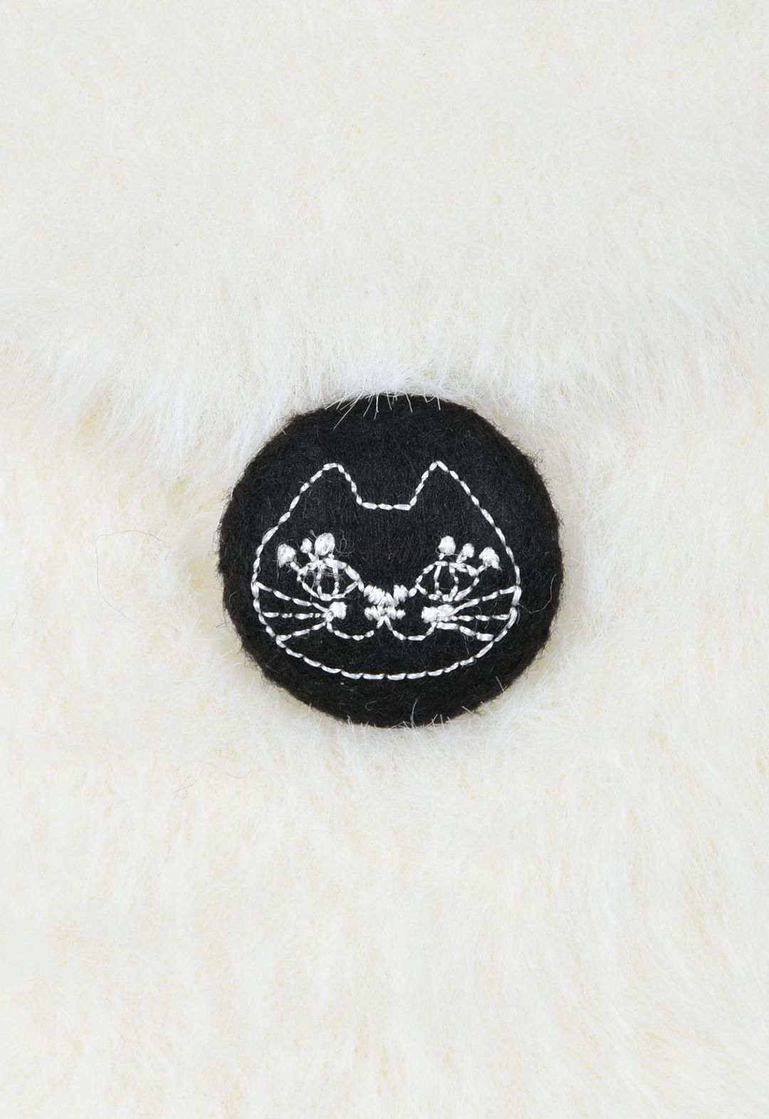 连帽双面针织手套