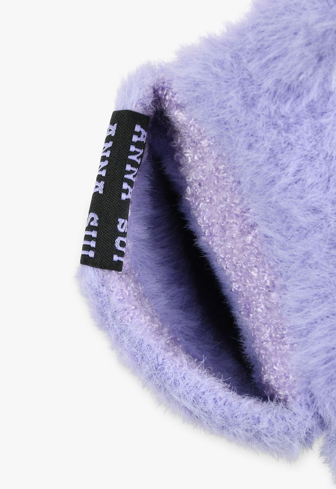 连帽双面针织手套