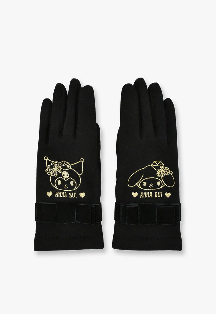 ANNA SUI × MY MELODY KUROMI スマホ対応 手袋