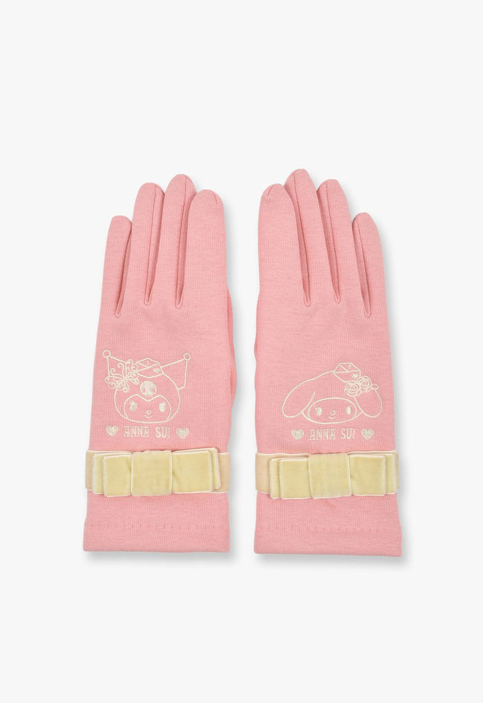 ANNA SUI × MY MELODY KUROMI スマホ対応 手袋