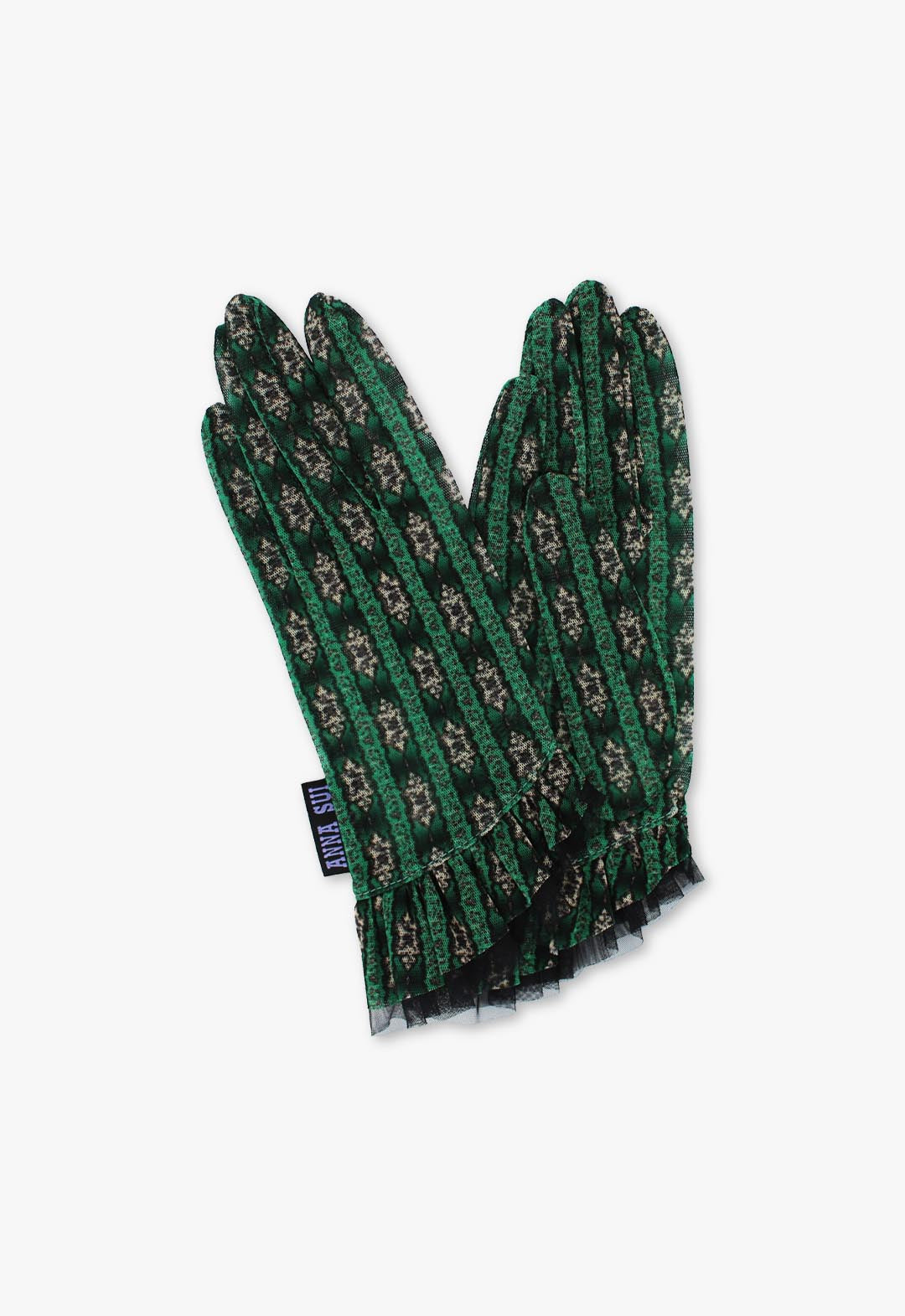 UV Protection Short Gloves Resort Tulle