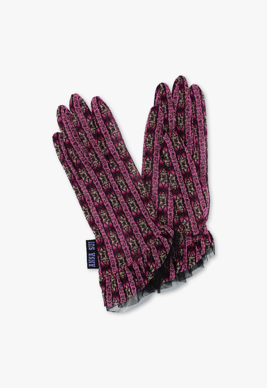 UV Protection Short Gloves Resort Tulle