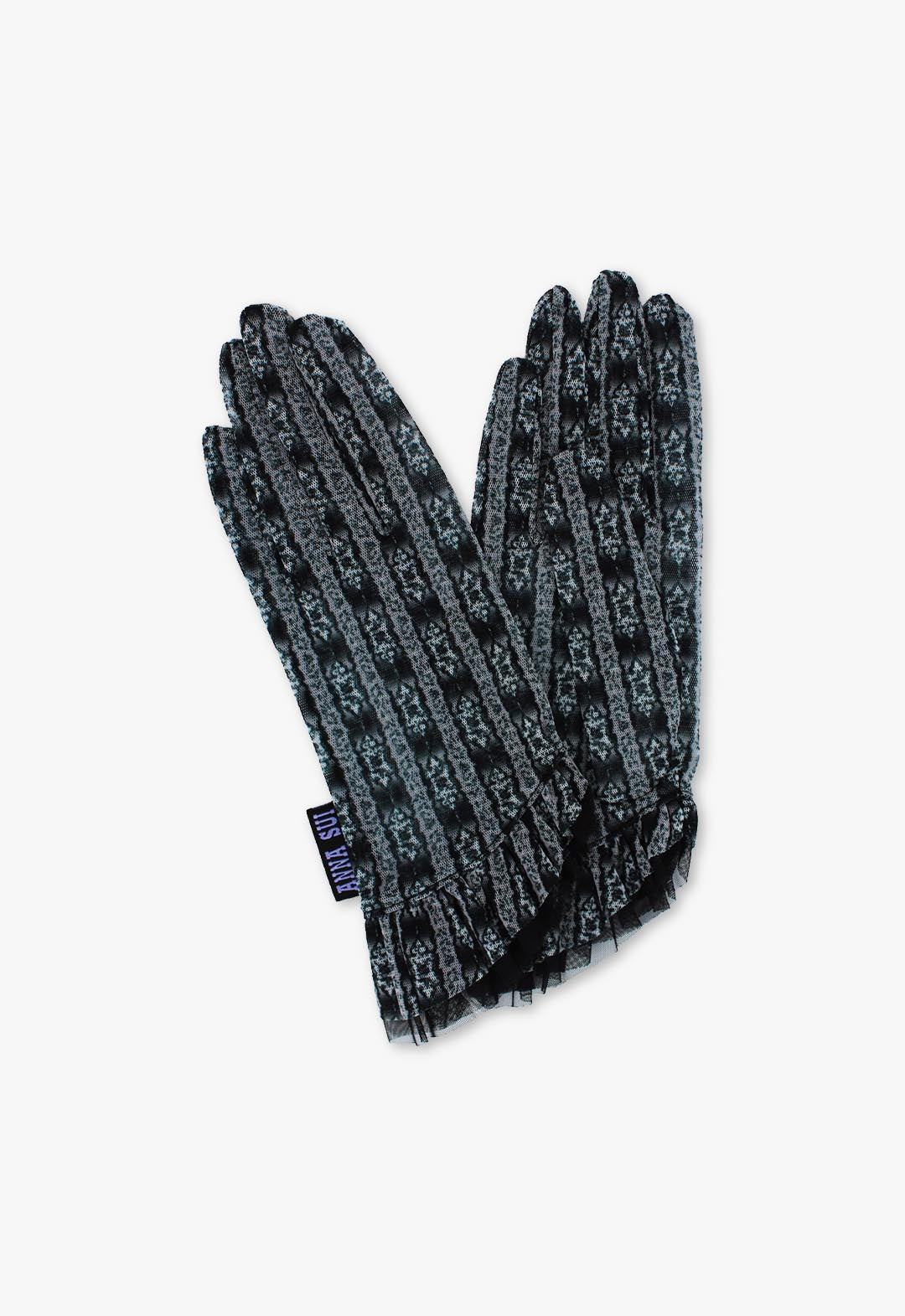 UV Protection Short Gloves Resort Tulle