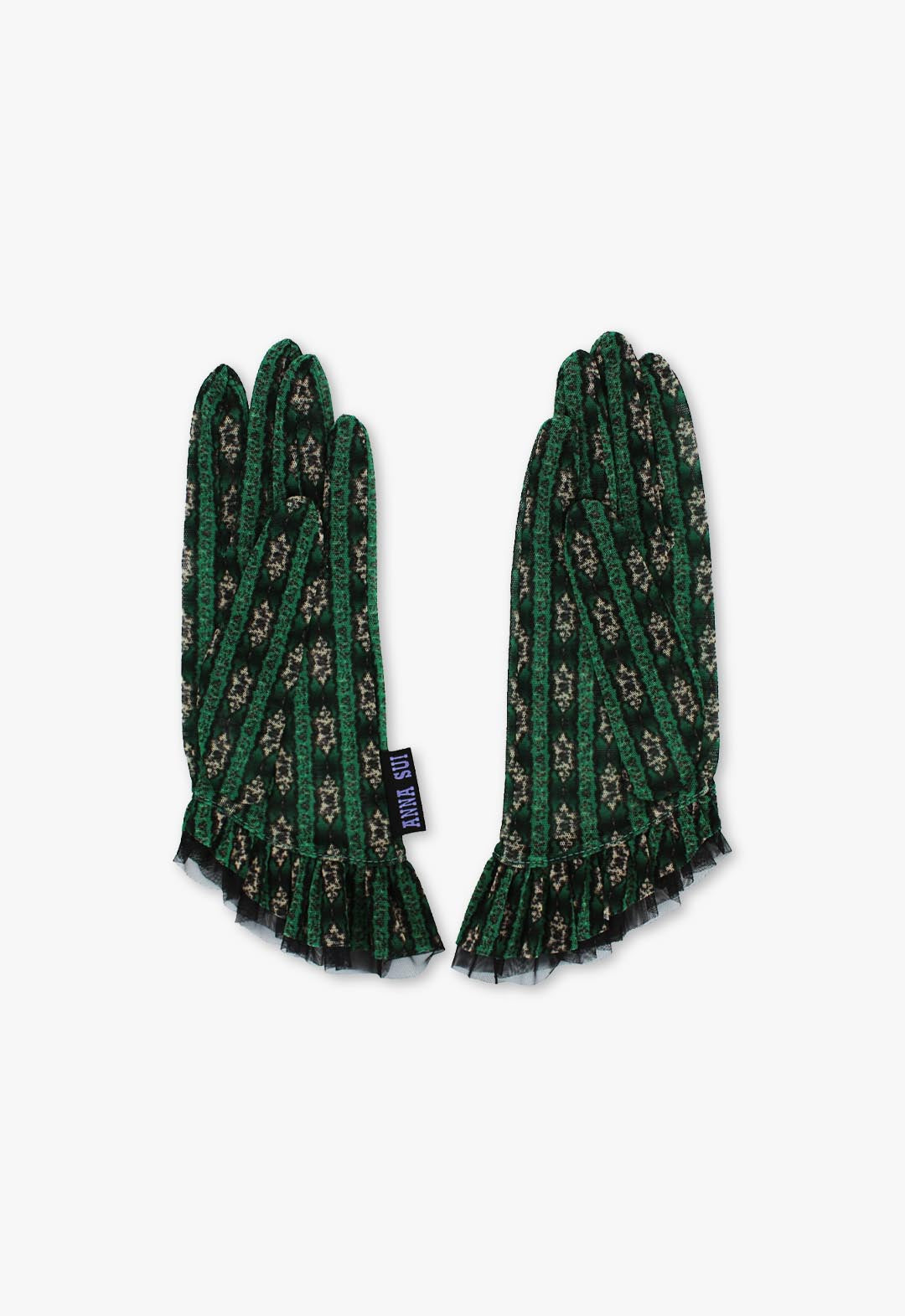 UV Protection Short Gloves Resort Tulle