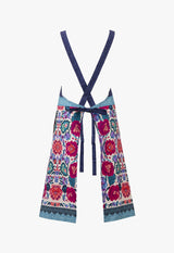 Folklore Rose Cross Apron