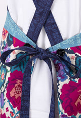 Folklore Rose Cross Apron