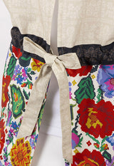 Folklore Rose Dress Apron