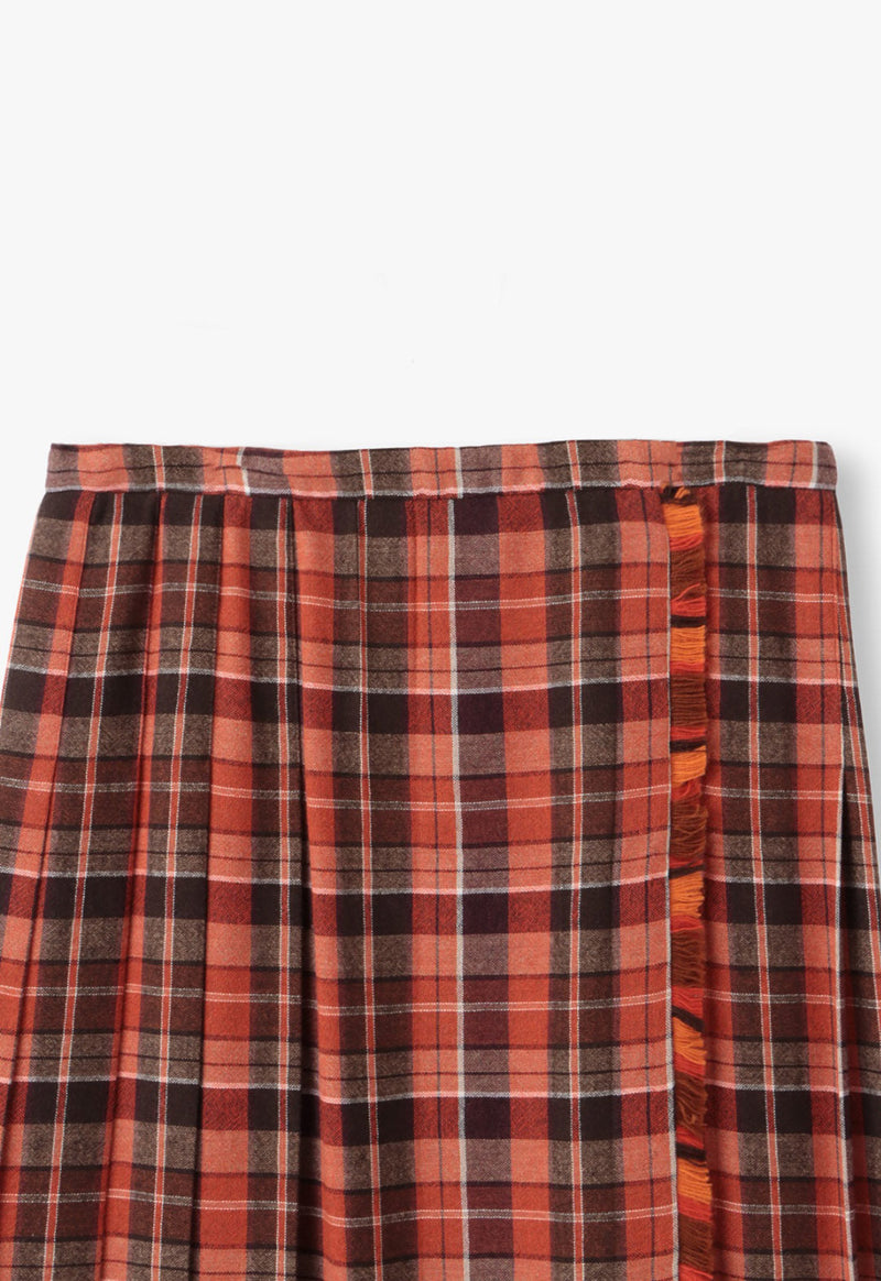 DEVON PLAID MAXI KILT