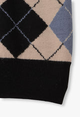 ARGYLE CARDIGAN