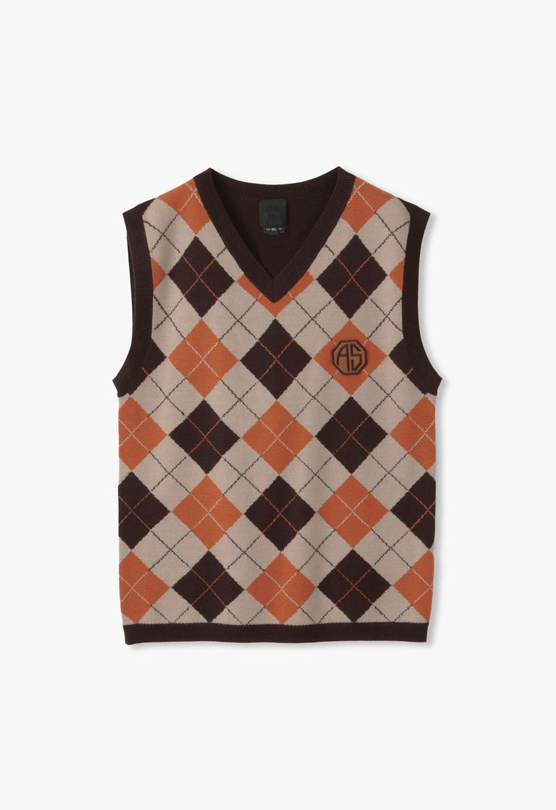 ARGYLE VEST