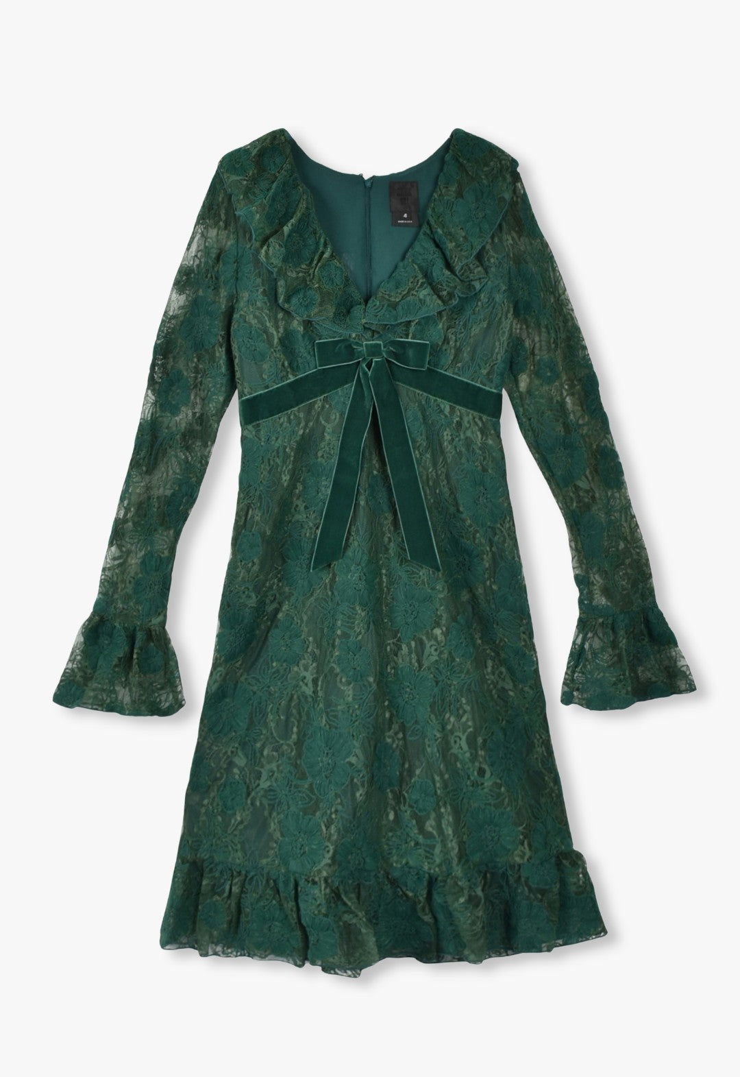 3-D LACE DRESS