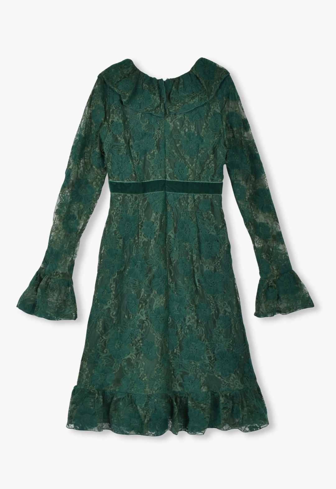3-D LACE DRESS